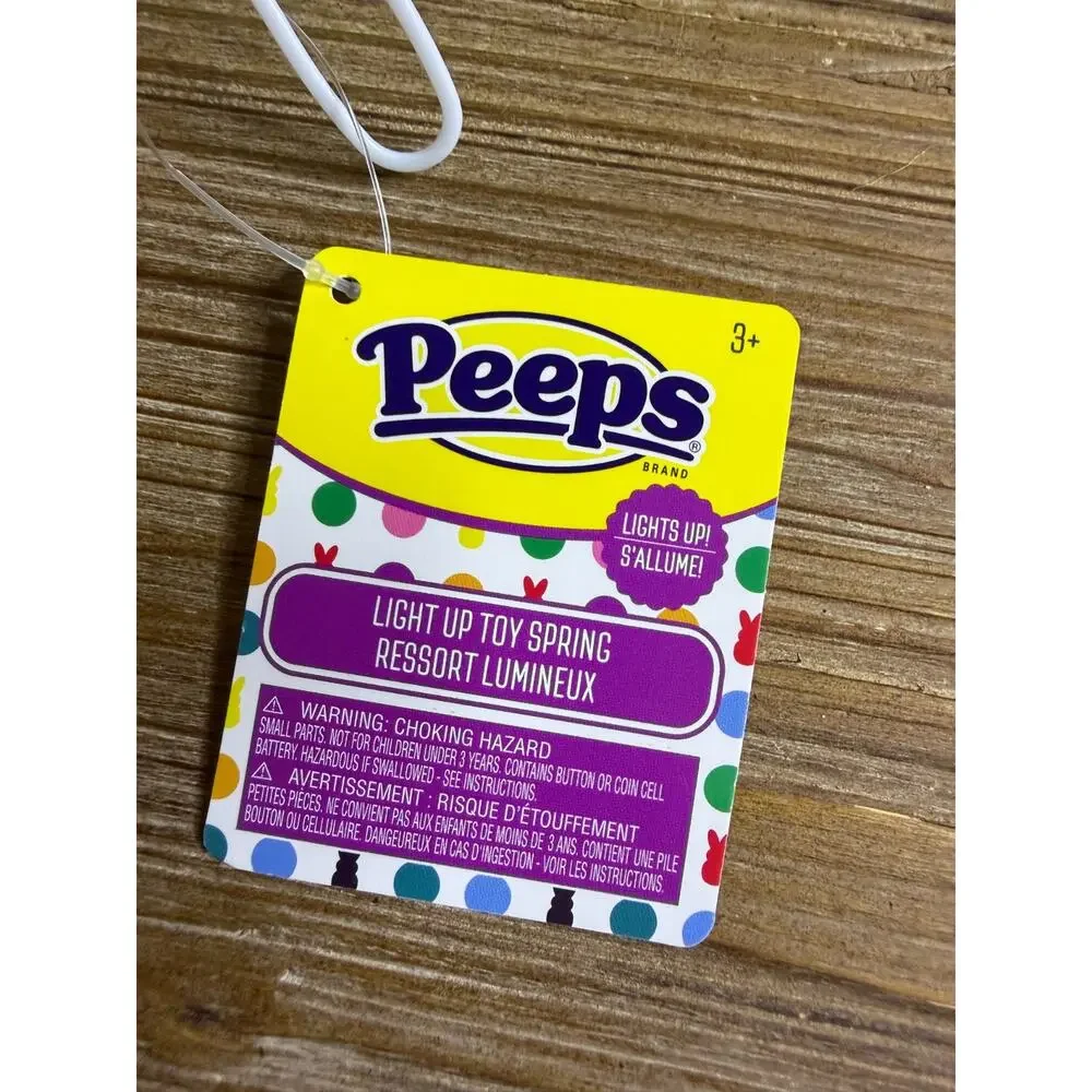 Peeps Light Up Toy Spring